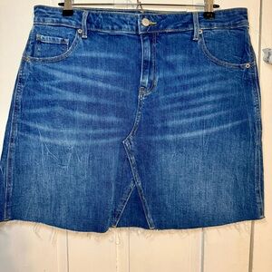 Old Navy Blue Denim Skirt